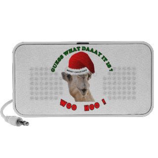 hump day camel merry christmas laptop speakers