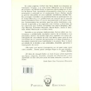 Autobiografia   La Vanidad Te Llevara a Algun (Spanish Edition) Joseph Cotten 9788487265396 Books