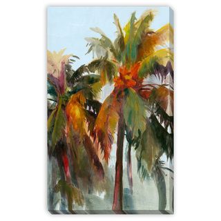 Sunset Palm Canvas Gallery Wrap Art Canvas