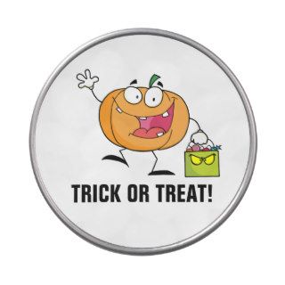 Happy Pumpkin Trick or Treating Jelly Belly Candy Tin