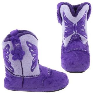Cowboy Kickers Purple Slippers for Kids YouthL/XL Shoes