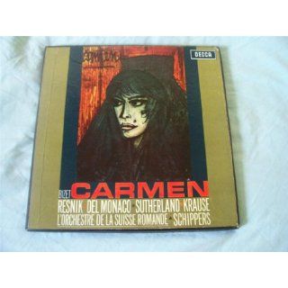MET 256 8 Bizet Carmen OSR Schippers 3 LP box Music