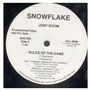 Rules Of The Game 12 Inch (12" Vinyl Single) US Snowflake 1981 Music
