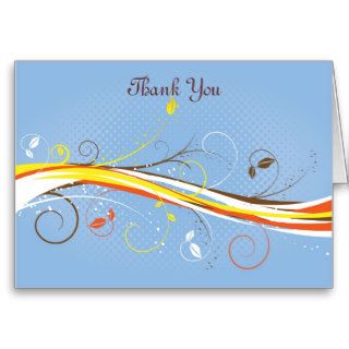 Decorative Thank You Card