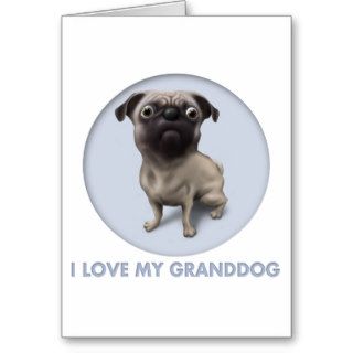 Pug Granddog Card