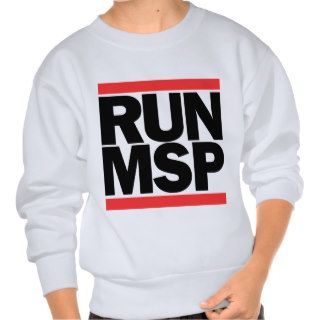 RUN MSP Minnesota St Paul MN Sweatshirts
