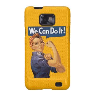 Rosie the Riveter We Can Do It Red Polka Dots Samsung Galaxy S2 Cover