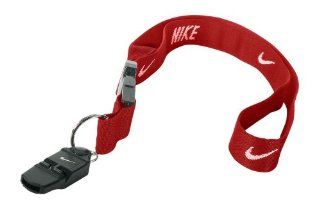 Nike Coach's Neck Lanyard Whistle (Red/Black)  Sports Fan Keychains  Sports & Outdoors