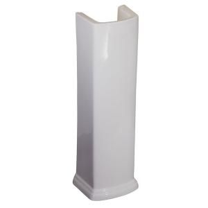 Barclay Products Washington Pedestal Column Only in White C3 390WH