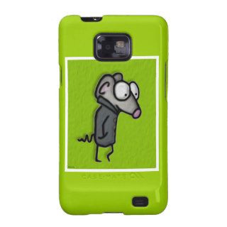 Mouse in a Trench Samsung Galaxy S2 Cases