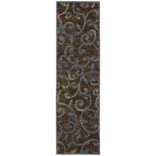 Nourison Expressions Multicolor Scroll Rug (2' x 5'9) Nourison Runner Rugs