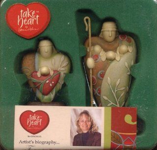 Nativity Shepherds Set of 2, Take Heart, 4014590   Collectible Figurines