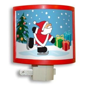 Amerelle Manual Night Light with Santa Picture Frame 75060