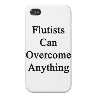 Flutists Can Overcome Anything iPhone 4 Covers