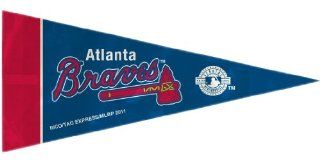 Atlanta Braves Mini Pennants   8 Piece Set  Sports Fan Outdoor Penants  Sports & Outdoors