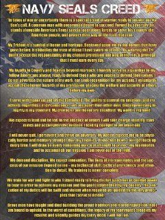 Navy Seals Creed Poster (V4)  Prints  