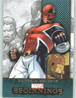 Marvel Beginnings #273 Captain Britain (Non Sport Comic Trading Cards)(Upper Deck   2012 Series 2) Toys & Games