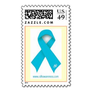 Congenital Diaphragmatic Hernia Awareness Ribbon Stamp