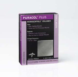Puracol™ Plus Collagen Dressings 2" x 2.25", Box of 10 Health & Personal Care