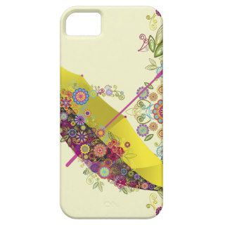 Beautiful Flower & Bird Umbrella/Parasol iPhone 5 Covers