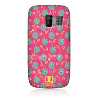 Head Case Designs Turquoise Floral Vines Bohemian Patterns Hard Back Case Cover for Nokia Asha 302 Cell Phones & Accessories