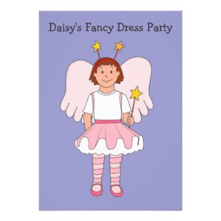 Little Angel Fancy Dress Party Invitation