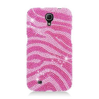 SAMSUNG MEGA 6.3 CS Diamond COVER Hot Pink Zebra 302 Cell Phones & Accessories