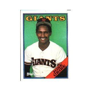 1988 Topps #302 Jose Uribe Sports Collectibles