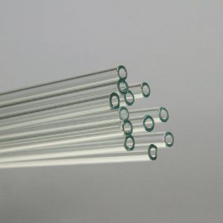 Apparatus Tubing, Flint Glass, 5 mm OD, 23 pcs, 1 lb