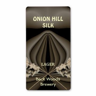 Onion Hill ~ Beer bottle Label