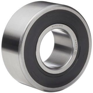 Timken W306PP Ball Bearing, Double Sealed, No Snap Ring, Metric, 30 mm ID, 72 mm OD, 1 3/16" Width, Max RPM, 3550 lbs Static Load Capacity, 7650 lbs Dynamic Load Capacity Deep Groove Ball Bearings
