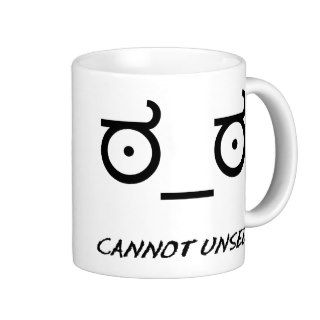 Look of Disapproval Cannot Unsee Mug