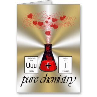 Pure Chemistry Greeting Card