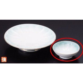 sushi plate kbu307 06 472 [3.86 x 1.38 inch] Japanese tabletop kitchen dish "chrysanthemum percent Khiva"[9.8x3.5cm] strengthening Japanese restaurant inn restaurant business kbu307 06 472 Sushi Plates Kitchen & Dining