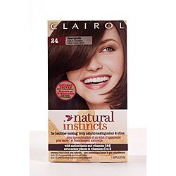 Clairol Natural Instincts #24 Clove Medium Ash Brown Hair Color (Pack of 4) Clairol Hair Color