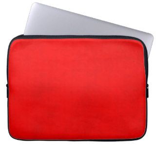 Christmas Bright Red Parchment Paper Template = Laptop Computer Sleeve
