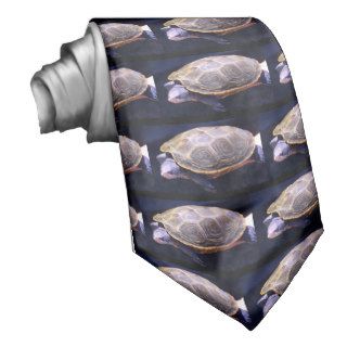 Diamondback Turtle Necktie