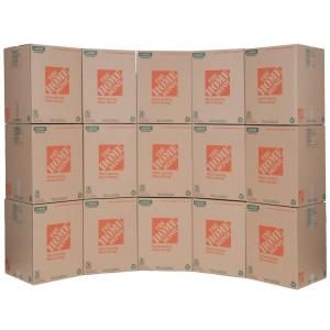The 18 in. x 18 in. x 24 in. Large Moving Box (15 Pack) 713643