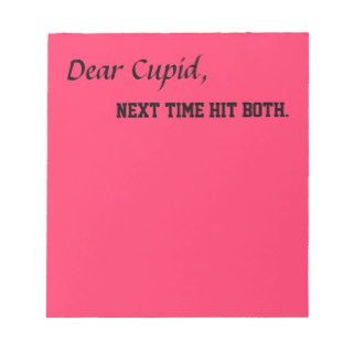 Funny notepads gifts Anti Valentines day gift joke
