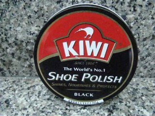 Good Selling Kiwi Shoe/boots Polish Wax Shine Leather Nourishes Protects   Black   100ml 
