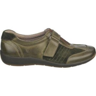 Women's Naturalizer Blair Antiba Green Mirage Leather/Oil Velour Suede Naturalizer Sneakers