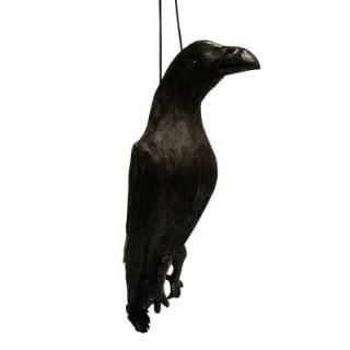 Aspectek VisualScare Feather Crow, Real Feather Scarecrow Bird Repellent HR491 1