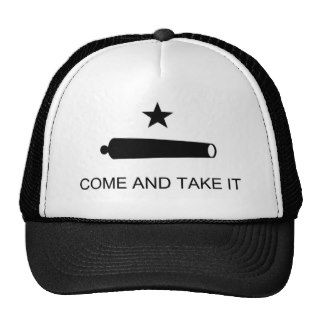 Come And Take It Texas Flag Battle of Gonzales Trucker Hats