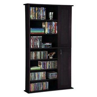 Atlantic Montana 66735492 568 CD/288 DVD/BluRay/Games Open and Concealed Storage Electronics
