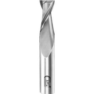 F&D Tool Company 23030 Two Flute, Single End, Solid Carbide Endmill, 1/2" Mill Diameter, 1/2" Shank Diameter, 1" Flute Length, 3" Overall length Milling Cutters
