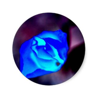 Blue Mystic Flower Sticker