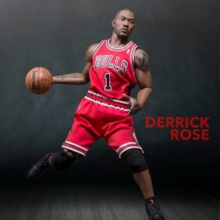 Enterbay Real Masterpiece NBA Collection Derrick Rose 16 Figure Enterbay Other Action Figures