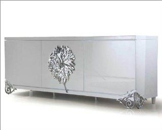 Nora Modern White Lacquer Large Buffet 44DLS511A   Furniture