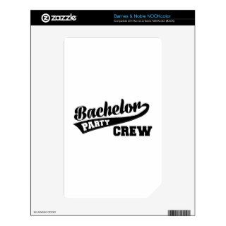 Bachelor Party Crew Skin For The NOOK Color