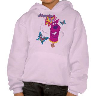 Scooby Doo Butterfly Kisses Sweatshirts